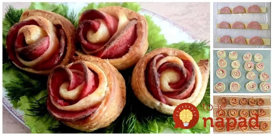 Fotopostup: Slané ruže z lístkového cesta