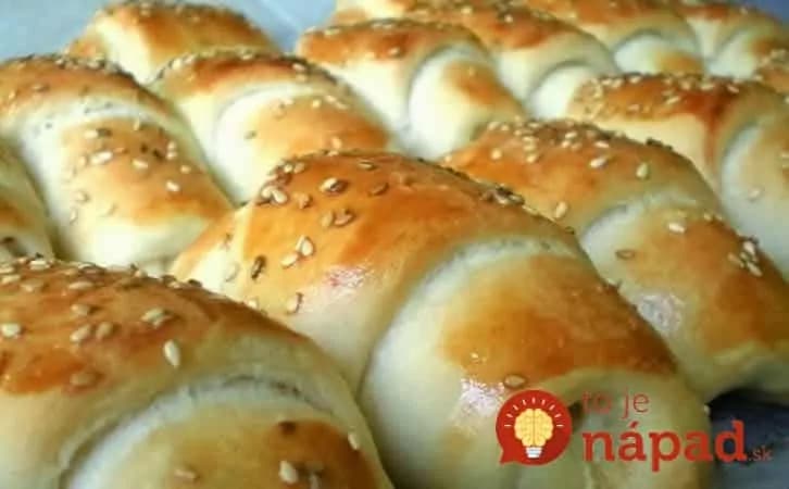 Mäkké syrové rožky bez kvasníc