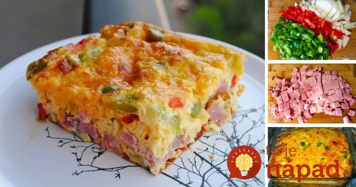 Expresná večera pre celú rodinu: Pečená omeleta