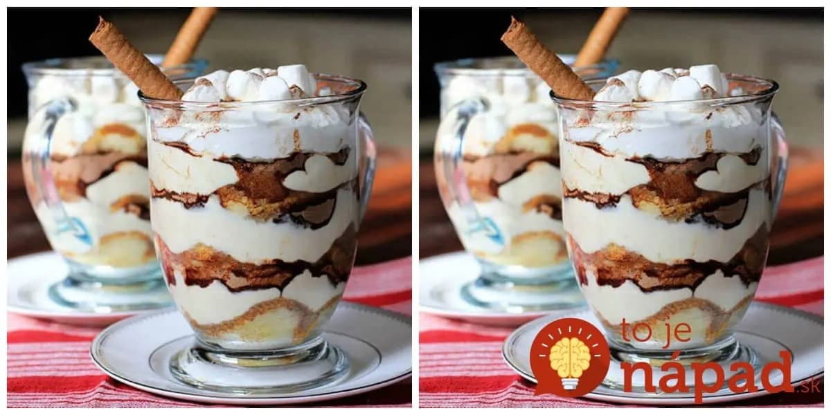 Najrýchlejšie „Tiramisu“ poháre pre návštevy: Toto je ešte chutnejšie ako zložité pečené dezerty!