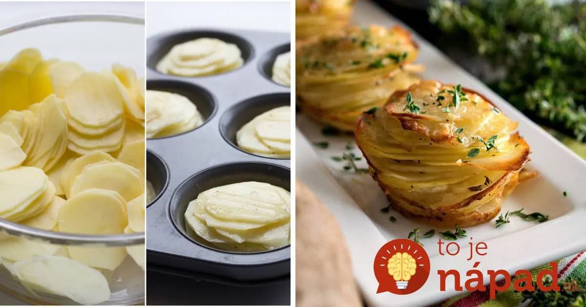 Famózne jedlo z obyčajných zemiakov? Pripravte ich vo forme na muffiny!