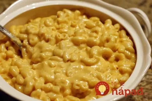 Vynikajúca syrová omáčka na cestoviny