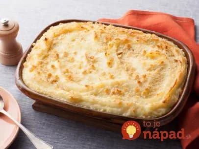 Krémová zamiaková kaša zapečená v rúre