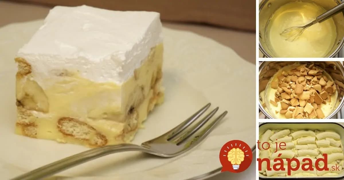 Banánové pokušenie: Fantastický dezert, ktorý zvládnete za 20 minút!