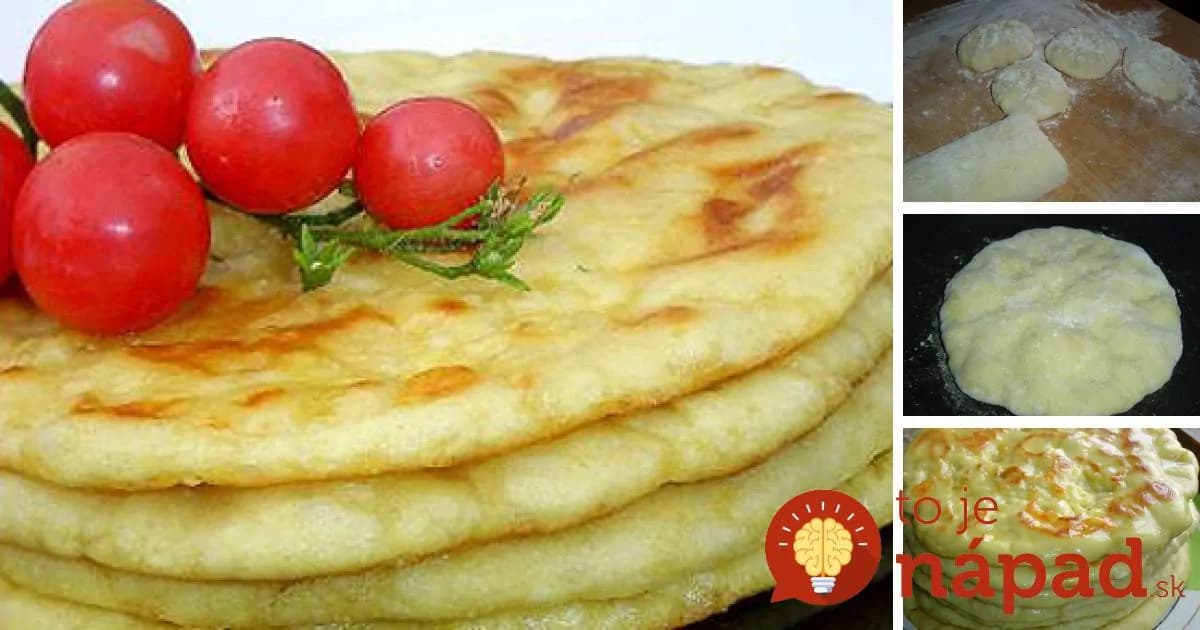 Babička zmiešala KEFÍR s múkou a vytvorila majstrovské dielo: Pôstne placky, ktorá zatienia aj pečivo!