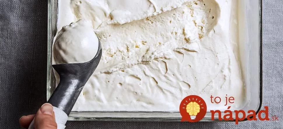 Domáca zmrzlina z 2 surovín