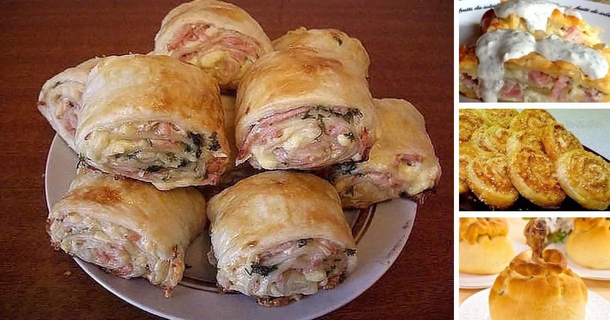 11 najlepších receptov na BLESKOVÉ slané pochúťky z lístkového cesta: Oplatí sa vyskúšať každú jednu!