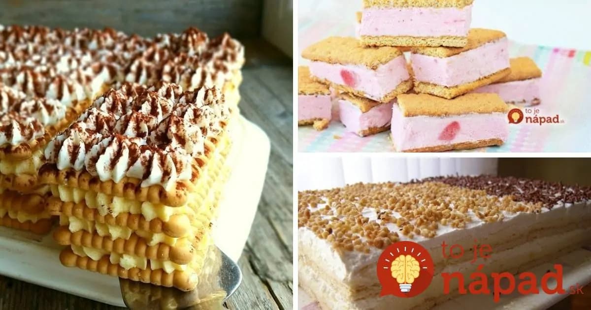 Nemusíte zapínať rúru: 9 dezertov z maslových sušienok, ktoré pripravíte do 15 minút!