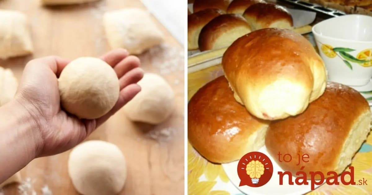 Super rýchle kysnuté buchty BEZ KYSNUTIA!