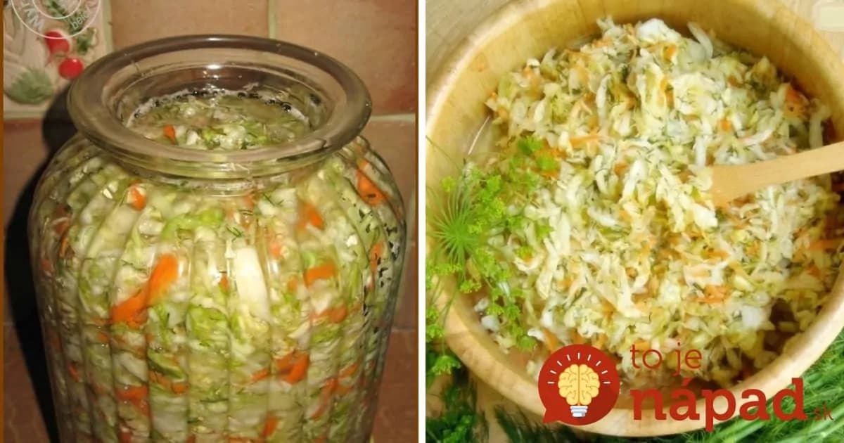 Nakladaný šalátik z mladej kapusty, ktorý v lete nesmie chýbať: Grilovačku si už bez neho neviem predstaviť a je skvelý aj na chudnutie!