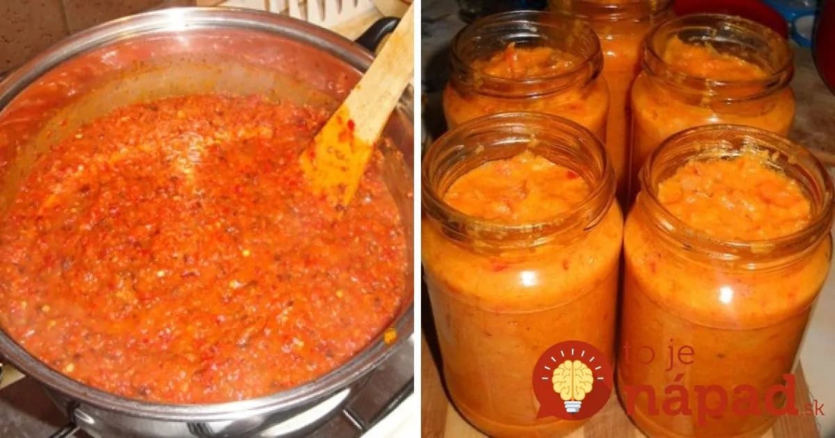 Urobte si pár pohárov tejto domácej zmesi a vždy budete mať perfektný základ do omáčok, gulášu, alebo výbornú nátierku na chlebík!