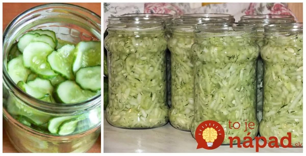 Uhorkový šalát do pohárov bez varenia nálevu: Vydrží celý rok je rýchly a fantasticky chutný!