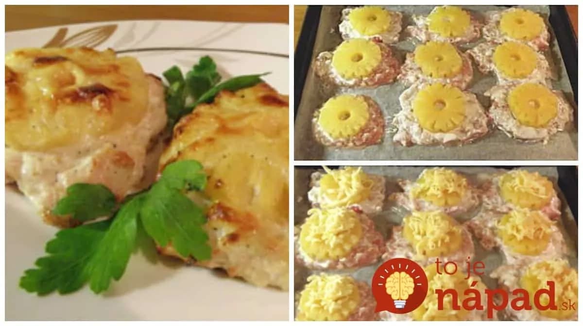 Šťavnaté rezne Havaj: Raz skúsite a na vyprážané rezne si ani nespomeniete!