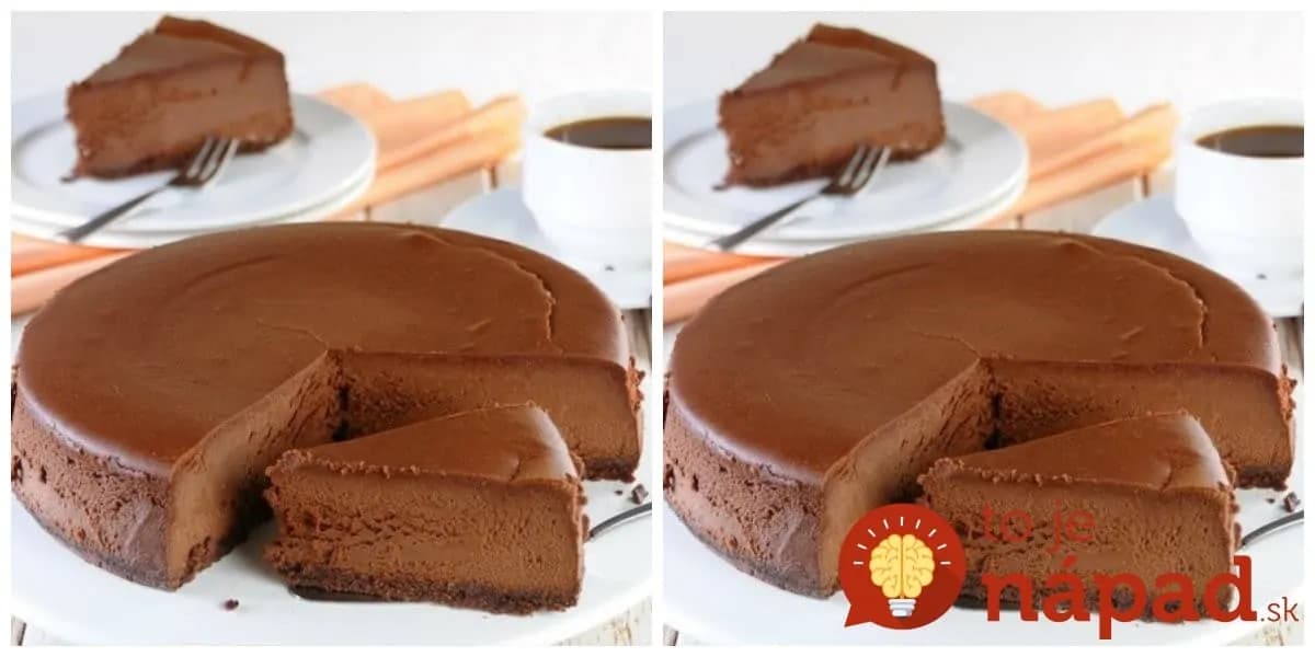 Táto čokoládová torta valcuje internet: Bez varenia, bez pečenia a zatieni aj pečený cheesecake!
