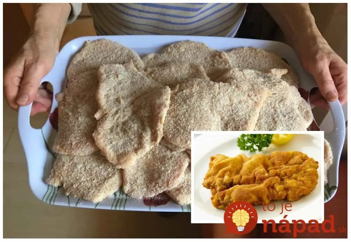 Netreba žiadnu fritézu a rezne budú ako z obrázku: Túto fintu ma naučil mäsiar ešte za bývalého režimu, rezne sú napufkané a krásne mäkučké!