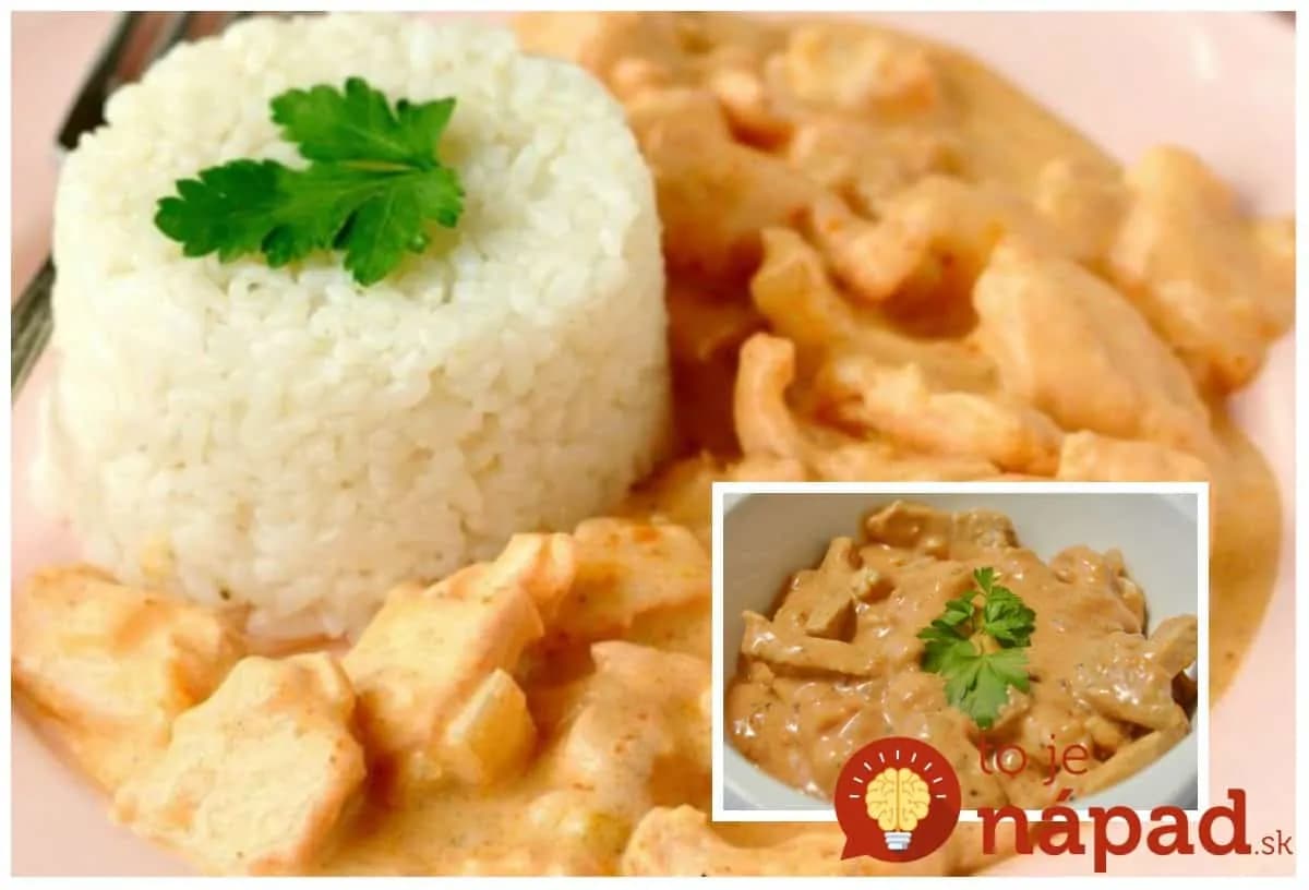 7-minútový kurací Stroganov, fakt výborný: U nás ide viac, ako klasika z hovädziny, najfajnovejší recept!