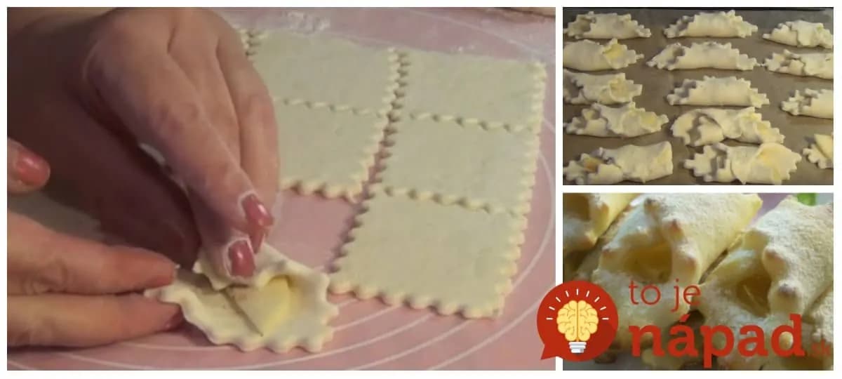 Fantasticky chutné tvarohové šatôčky bez vajec a masla: Toto je stokrát lepšie ako mastné lístkové cesto, vždy pečiem aspoň na 2 plechy!