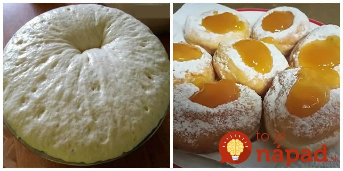 Luxusné kysnuté šišky, ktoré sa na 100% vydaria: Držte sa tohoto receptu a úspech máte zaručený – mäkučké aj na druhý deň!