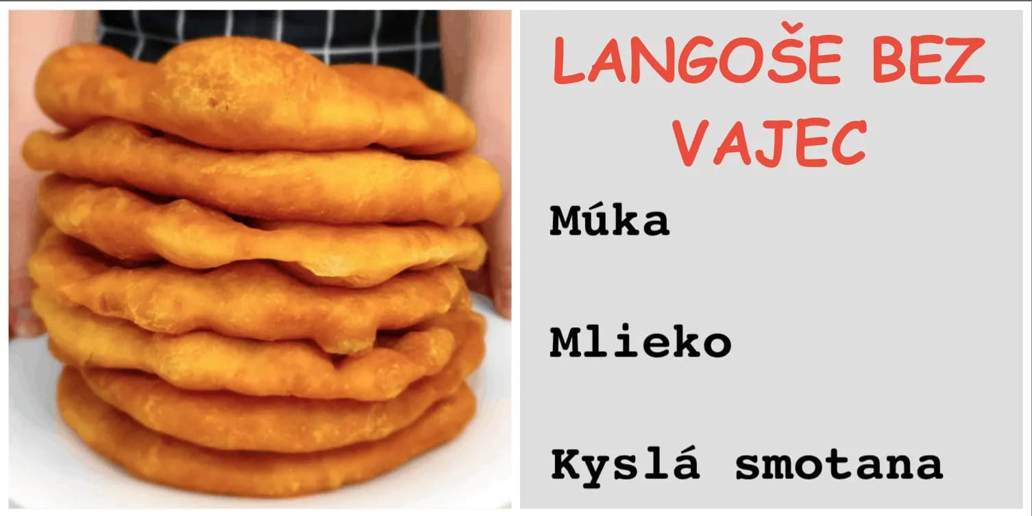 Moje prvé langoše bez vajec: Mäkučké ako dych a cesto v chladničke vydrží celý týždneň