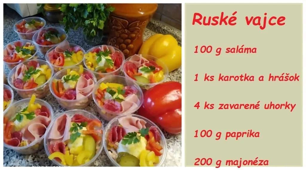 Nesmrteľné Ruské vajce z bývalého režimu – vynikajúce: Presne takto si ho pamätám z lahôdok v našom meste!