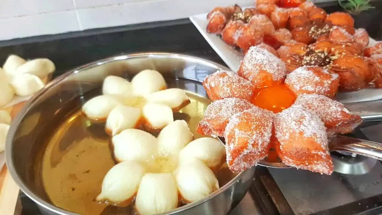 Krásne a nebesky chutné šišky v tvare kvetu: Keď ich dám na stôl, o chvíľu neostane ani jedna!
