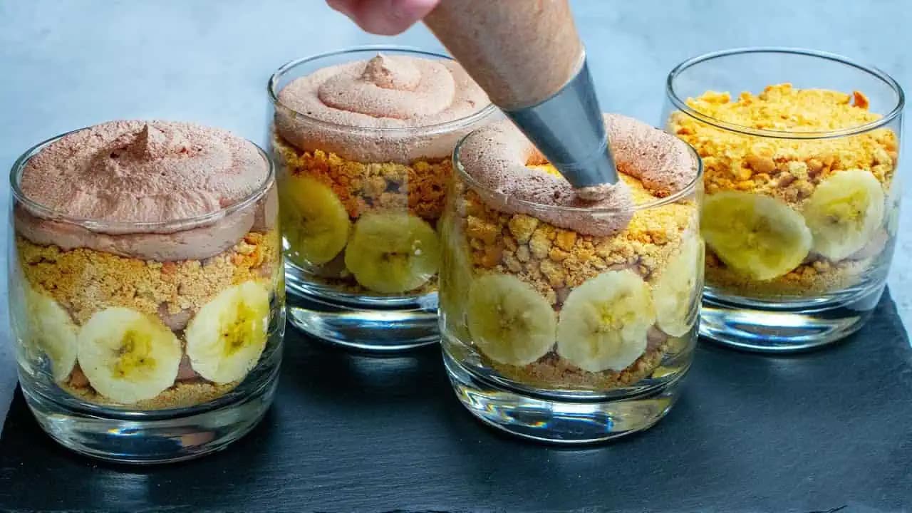 Bombastický 5-minútový dezert z 5 surovín: Lahodná maškrta bez pečenia a bez námahy!
