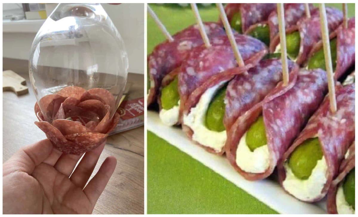 Ak máte doma OBYČAJNÚ salámu, toto musíte skúsiť: 22 nápadov na chutné a krásne občerstvenie na sviatočný stôl!