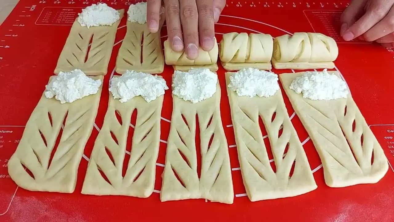 Plnené TVAROHOVÉ valčeky: Nadýchané cesto! Bude to milovať každý