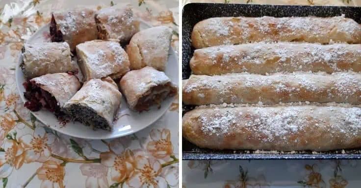 Extra rýchle maďarské ZÁVINY z kyslej smotany: Veľmi jednoduché a dajú sa naplniť čímkoľvek!