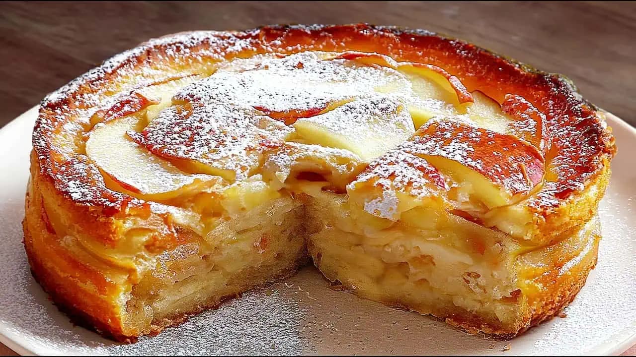 Viac jabĺk ako cesta: Super krémový jablkový koláč za 15 minút!