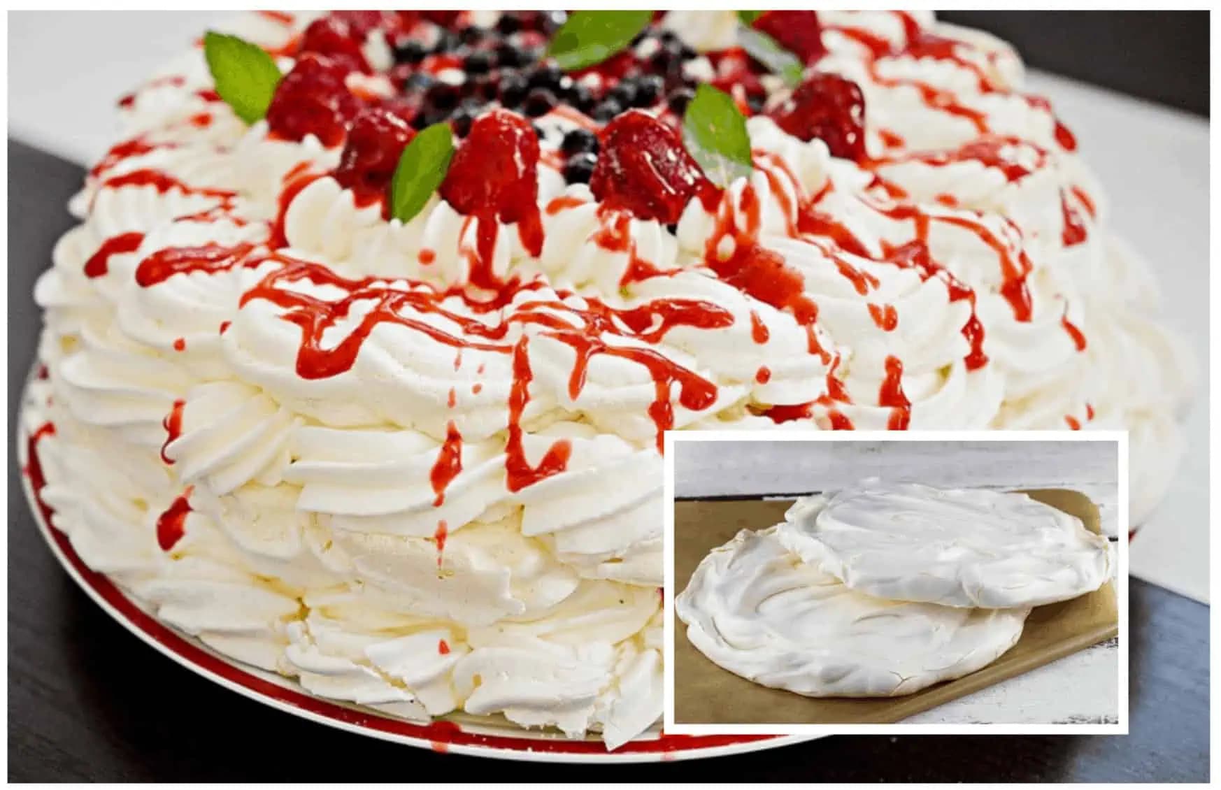 Zaručene najlepšia Pavlova torta- nebude sa mrviť ani lámať: To cesto je také výborné a jemné, že netreba ani zložité krémy!