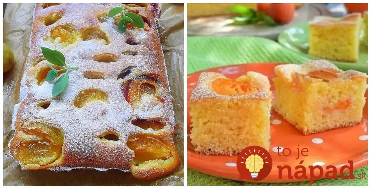 Maďarský tvarohový koláč s marhuľami: Cesto ľahké ako pierko – len vyliať na plech a pridať ovocie!