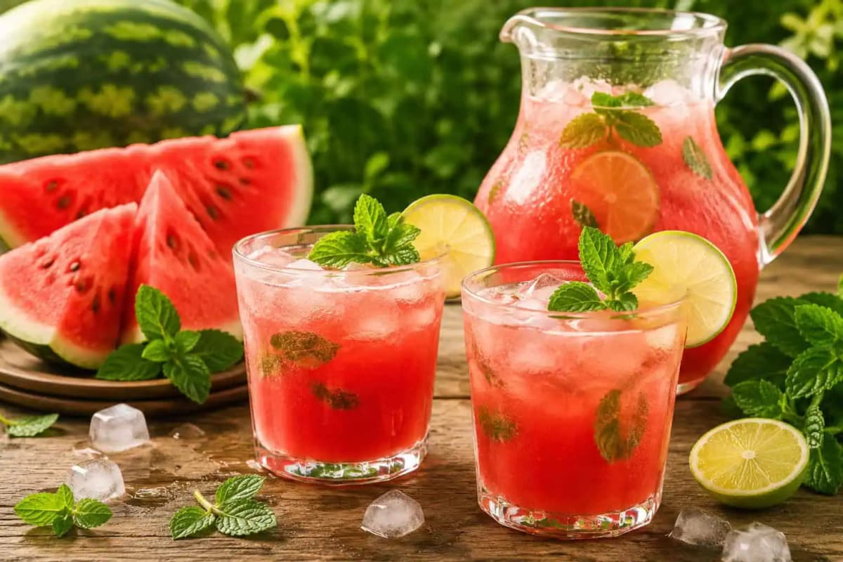 MELÓNOVÁ LIMONÁDA: Recept na najlepší letný nápoj!