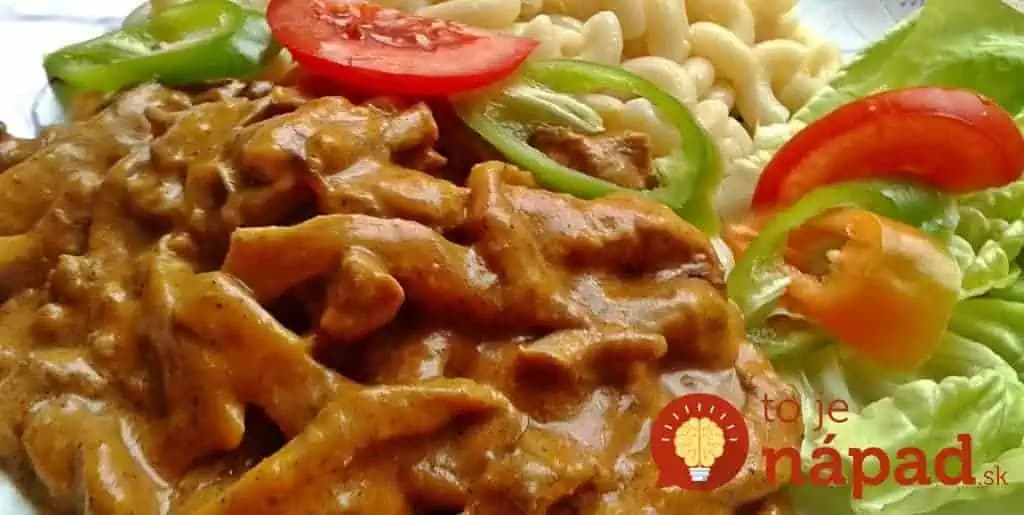 Kto má chuť na najlepšie mäso Stroganov, nech sa drží tohoto receptu: Inak ho už robiť nebudete!
